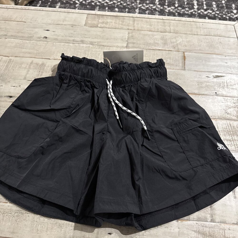 Women’s Woven Adidas Black Shorts